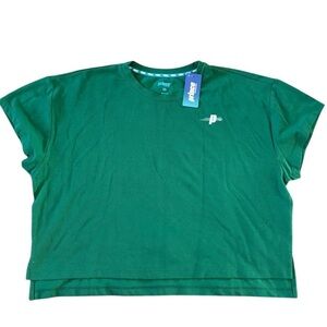 Prince Green Cropped T-Shirt